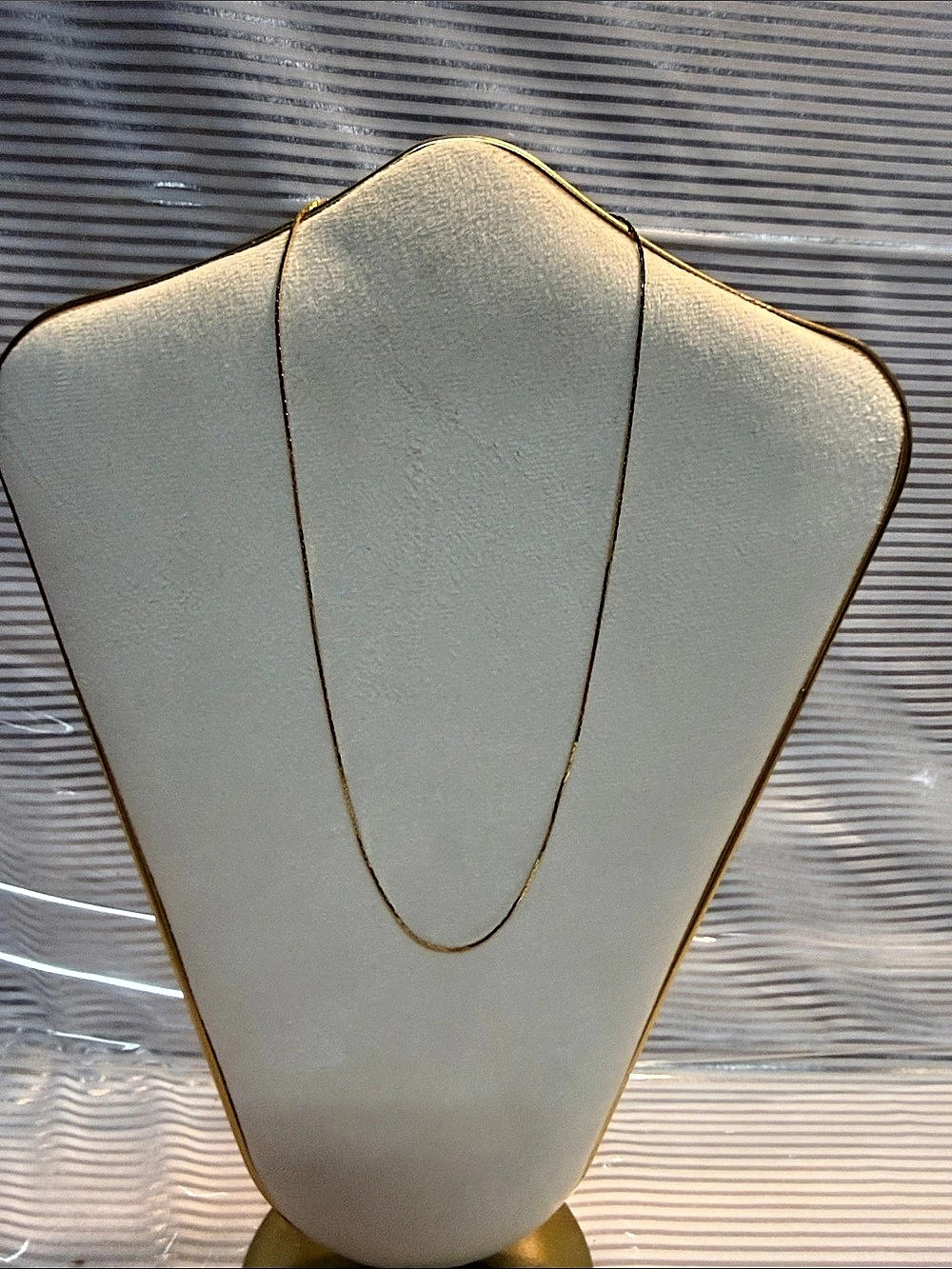 Gold-Tone Chain Necklace Like New